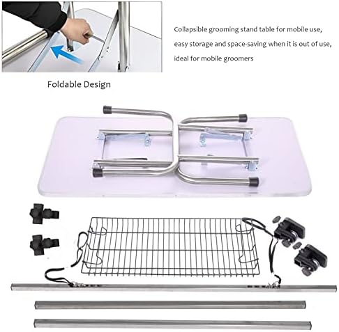 46 Inch Professional Adjustable Pet Grooming Table Heavy Duty - Image 6