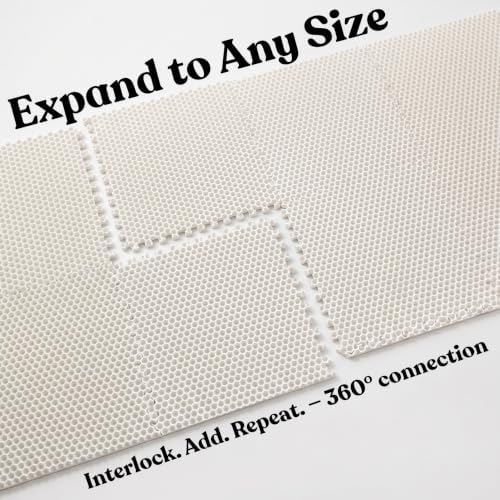 LitterGrid Cat Litter Mat 25.2" x 25.2" 4-Pack - Image 3