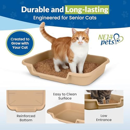 KittyGoHere Senior Cat Litter Box, Large - Image 5