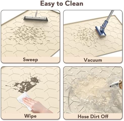 Garoopion Silicone Cat Litter Mat 34×22 inch - Image 4