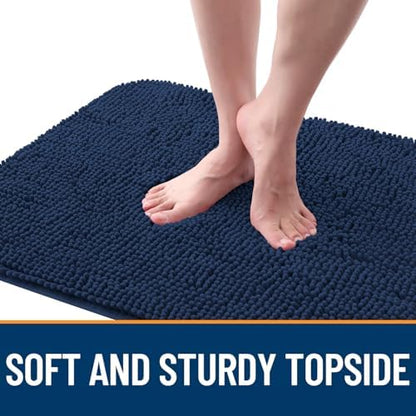 OLANLY Dog Door Mat for Muddy Paws 45x27, Super Absorbent Chenille Mud Mat - Image 4