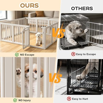 Dog Playpen Indoor, Puppy Playpen, 12 Panels - Image 2