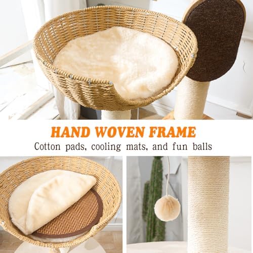 SHODMI 55-Inch Cat Tree for Large Indoor Cats - Image 3