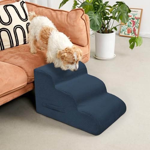 Mesa Lemon 4 Step Dog Stairs Pet Ramp - Image 2
