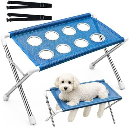 Dog Grooming Hammock, Foldable Pet Grooming Stand by Unknown