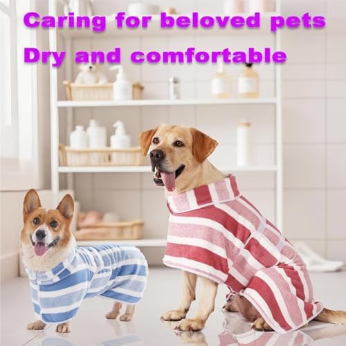Quick-Drying Dog Bathrobe - Image 2