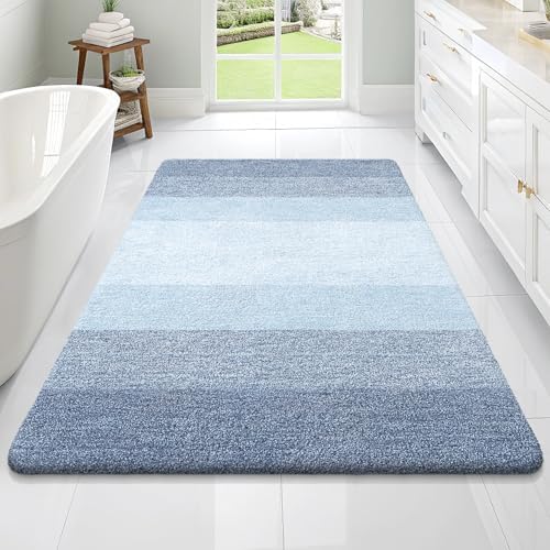 OLANLY Large Bathroom Rugs Mat 70x46, Extra Soft Absorbent Microfiber Bath Rugs by OLANLY