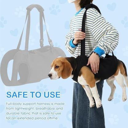 Shinylin Dog Carry Sling Emergency Backpack Dog Lift Harness - Image 2