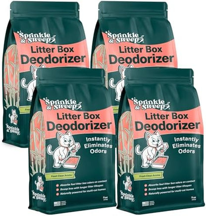 Sprinkle & Sweep: Litter Box Deodorizer by SprinkleSweep