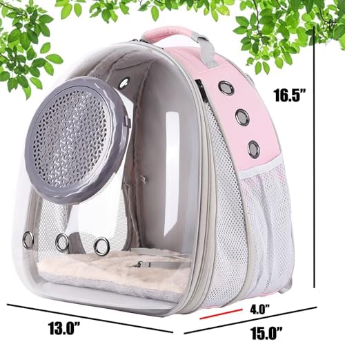 Large Cat Bubble Backpack Carrier, Front Extension - Image 2