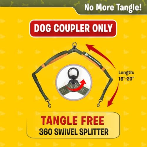 Pet Dreamland Exquisite Double Dog Leash Coupler - Image 3