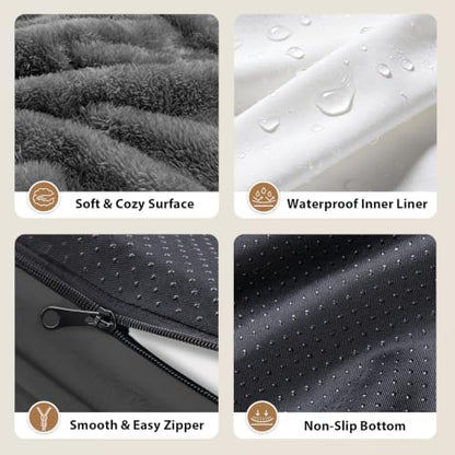 Chez Paw Waterproof Orthopedic Dog Bed - Image 4