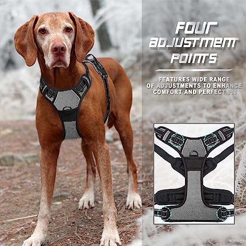 BARKBAY Dog Harness No Pull for Large Dogs Front Back Clips, Dog Vest - Image 6