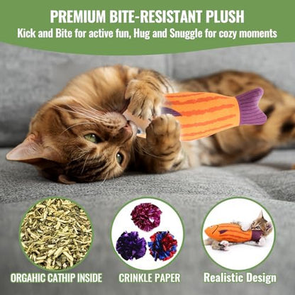 Fashion's Talk Cat Toys Variety Pack - Image 3