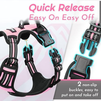 Eagloo Dog Harness for Large Dogs, No Pull Pet Vest - Image 5