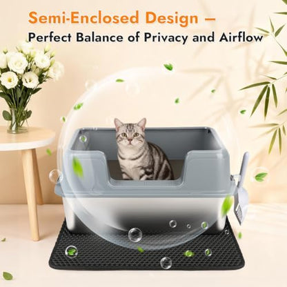 Vivifying XL Stainless Steel Litter Box - Image 5