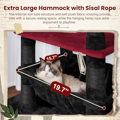 Gitelsnour Cat Tree, Big Hammock GCT020BR - Image 2