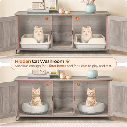 MAHANCRIS Cat Litter Box Enclosure - Image 5