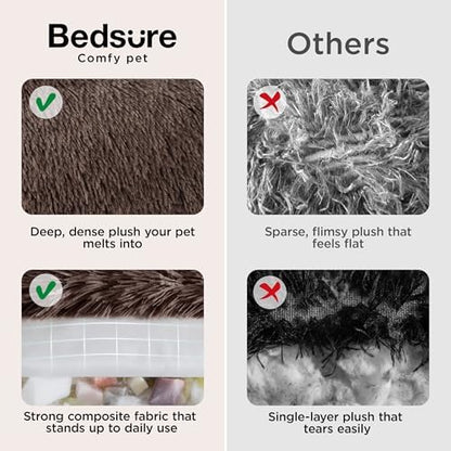 Bedsure SupportMax® Calming Dog Beds Large Sized Dog Washable Pet Bed - Image 4