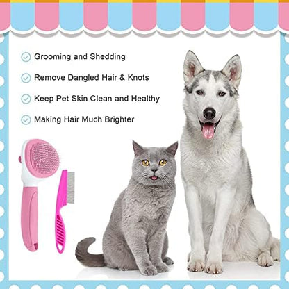Cat Brushes for Indoor Cats, Dog Brush for Shedding - Image 4