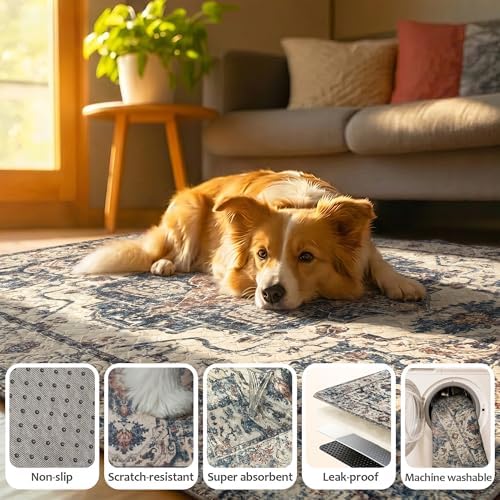 Washable Pee Pads for Dogs 36"x36" 2 Pack Reusable Puppy Potty Pad - Image 6