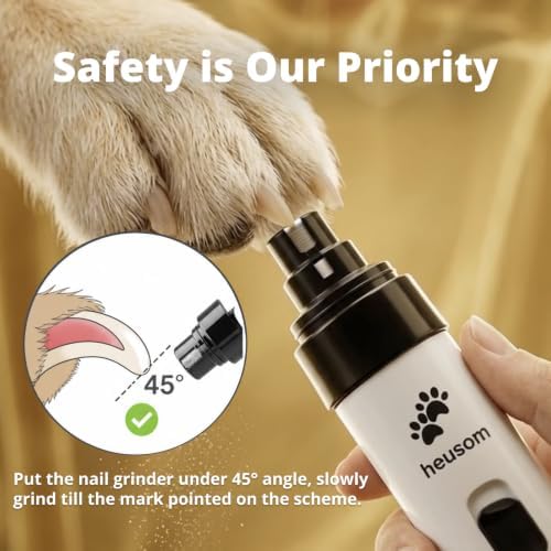 Silent Groom Pro Pet Nail Grinder | Whisper Quiet Dog Nail Grinder - Image 6