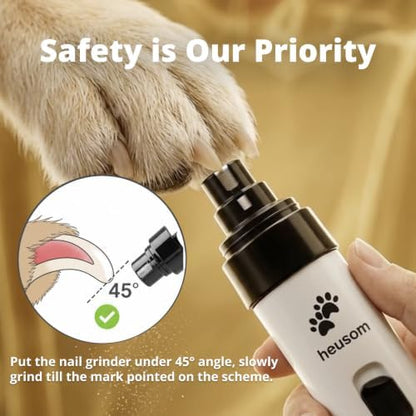 Silent Groom Pro Pet Nail Grinder | Whisper Quiet Dog Nail Grinder - Image 6