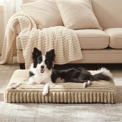 Dog Beds Large Sized Dog, Flat Pet Beds by FURTIME