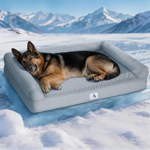 Cooling Dog Bed with PCM, Instant Chill Pet Sofa by Unknown