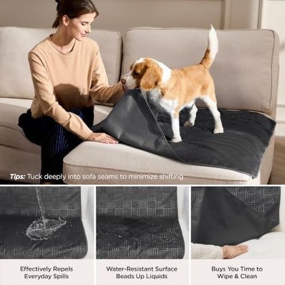 Bedsure Waterproof Couch Cover for Sofa and Dogs Quick Drying - Image 2