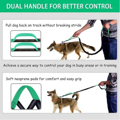 LANNEY Hands Free Dog Leash, Waist Running Leash - Image 4