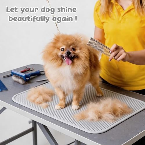 Dog Grooming Table Mat Pad Non Slip，Silicone Durable Premium Non-Slip Dog Bath - Image 6