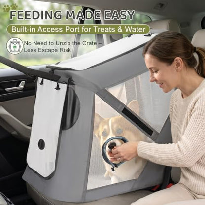 Portable Dog Crate for Car Travel - Image 5