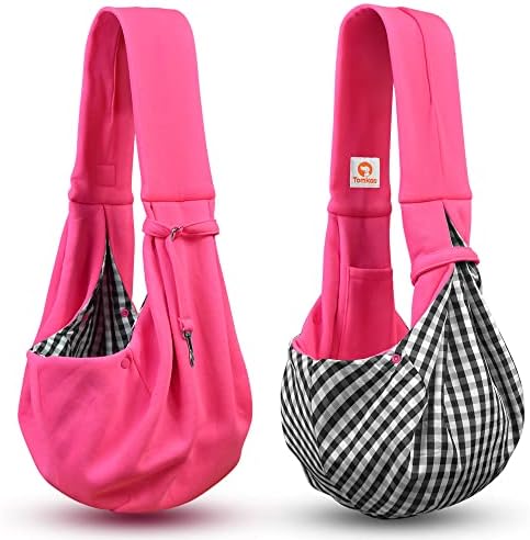 Tomkas Dog Cat Carrier Sling Classic Pocket & Classic Strap - Image 6