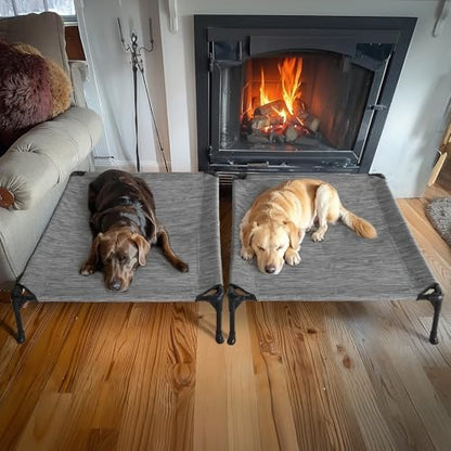 Veehoo 2 Pack Outdoor Elevated Dog Bed - Image 2