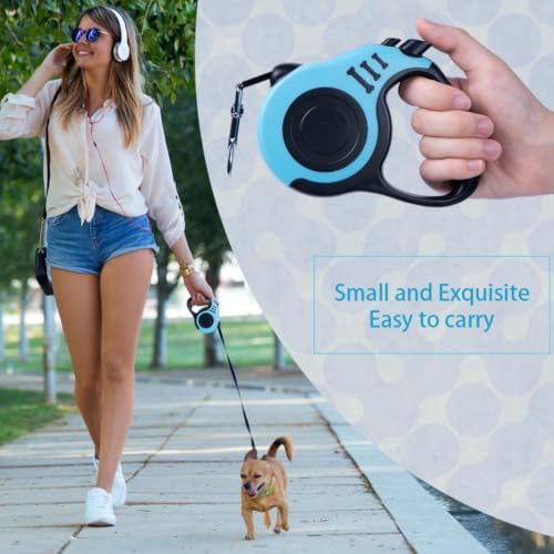 Retractable Dog Leash 10ft, Tangle-Free Expandable Leash - Image 4