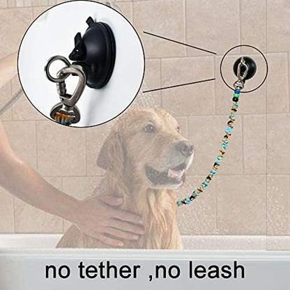 YYST Suction Cup Hook Cleat for Pet Dog & cat Bathtub, Shower & Bathing - Image 3