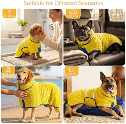 Bienbee Dog Bathrobe, Super Absorbent - Image 7