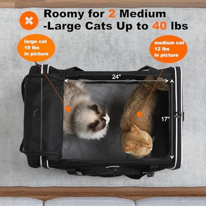 pidipiti 24x17x17 Extra-Large pet Carrier - Image 3