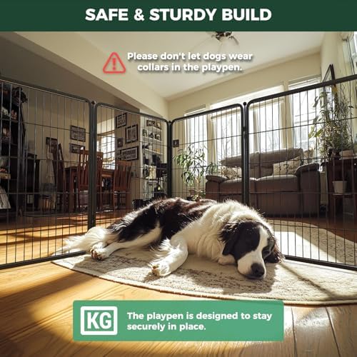 FXW Homeplus Indoor Dog Playpen, 6 Panels, - Image 6