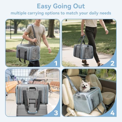 Petsfit Large Double Expandable Cat Carrier - Image 3