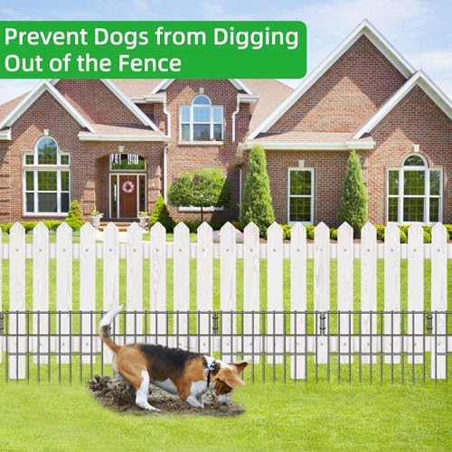 39.5ft X 13in Animal Barrier Fence, 28 Panels No Dig Fence - Image 3