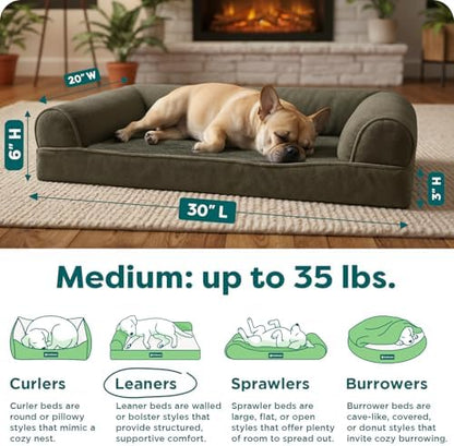 FurHaven Classic Soft Sofa Orthopedic Dog Bed - Image 3