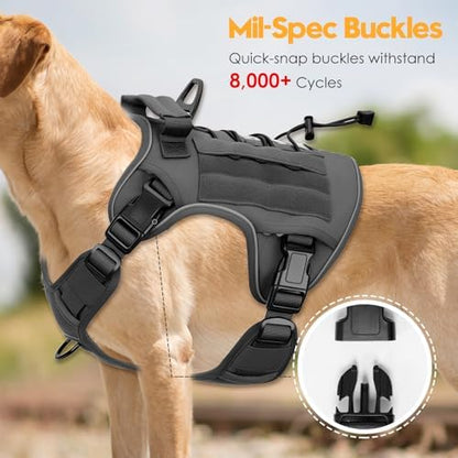 Heavy-Duty Tactical Dog Harness - Image 3