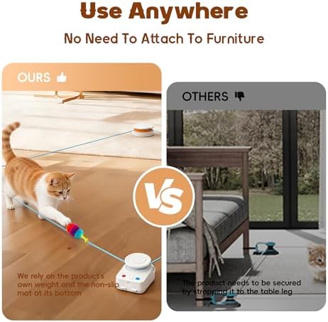 Interactive Cat Toy for Indoor Cat, Automatic Treadmill for Exercise - Image 3