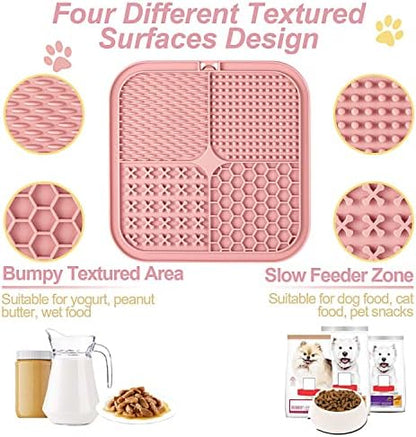 LUKITO Lick Mat for Dogs & Cats 2 Pack - Image 2