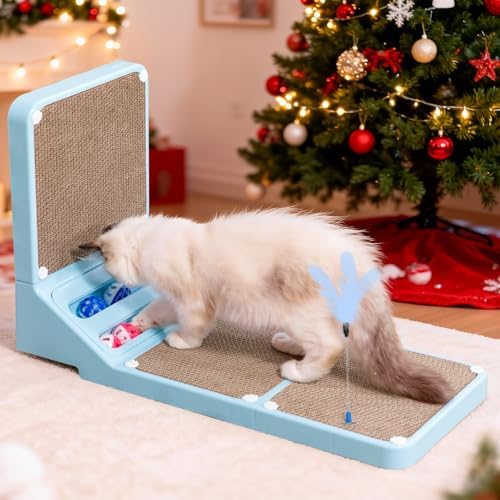 Goosheep Cat Scratching Board Kitten Scratching Ball Wall Scratchers - Image 6