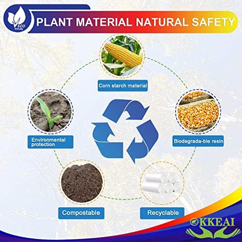 OKKEAI 8 Gallon Garbage Bags - Image 4