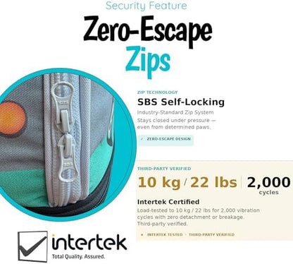 Kittyrama Soft-Sided Airline Approved Cat Carrier - Image 5