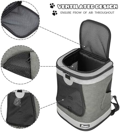 Jespet Soft Pet Carrier Outdoor Backpack - Image 2